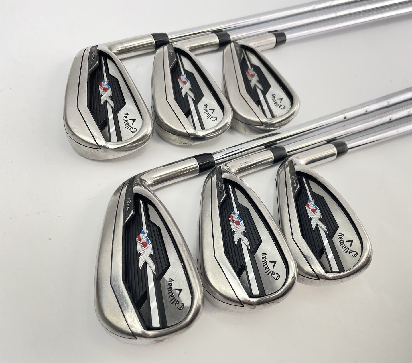 Callaway XR Iron Set 5-PW KBS Tour-V 110 Stiff Steel /Right /New Grips /273380