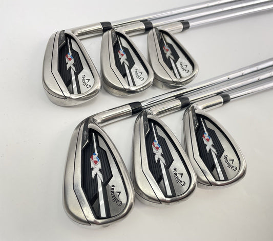 Callaway XR Iron Set 5-PW KBS Tour-V 110 Stiff Steel /Right /New Grips /273380