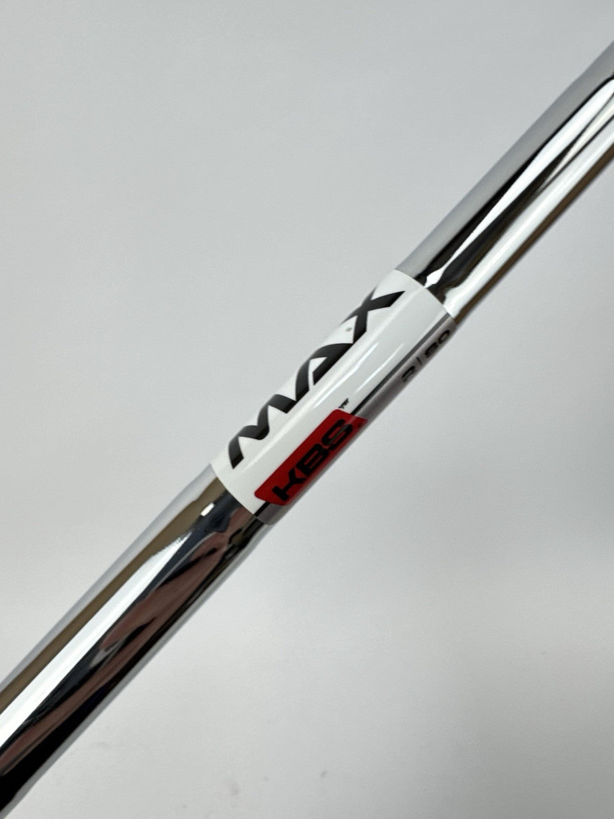 KBS Max 80 Iron Shaft Regular Flex Steel 35.5” /0.370 Parallel /335812