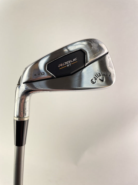 Callaway Rogue ST Pro 7 Iron Catalyst 75 6.0 Stiff Graphite/Left Hand/Demo/154260