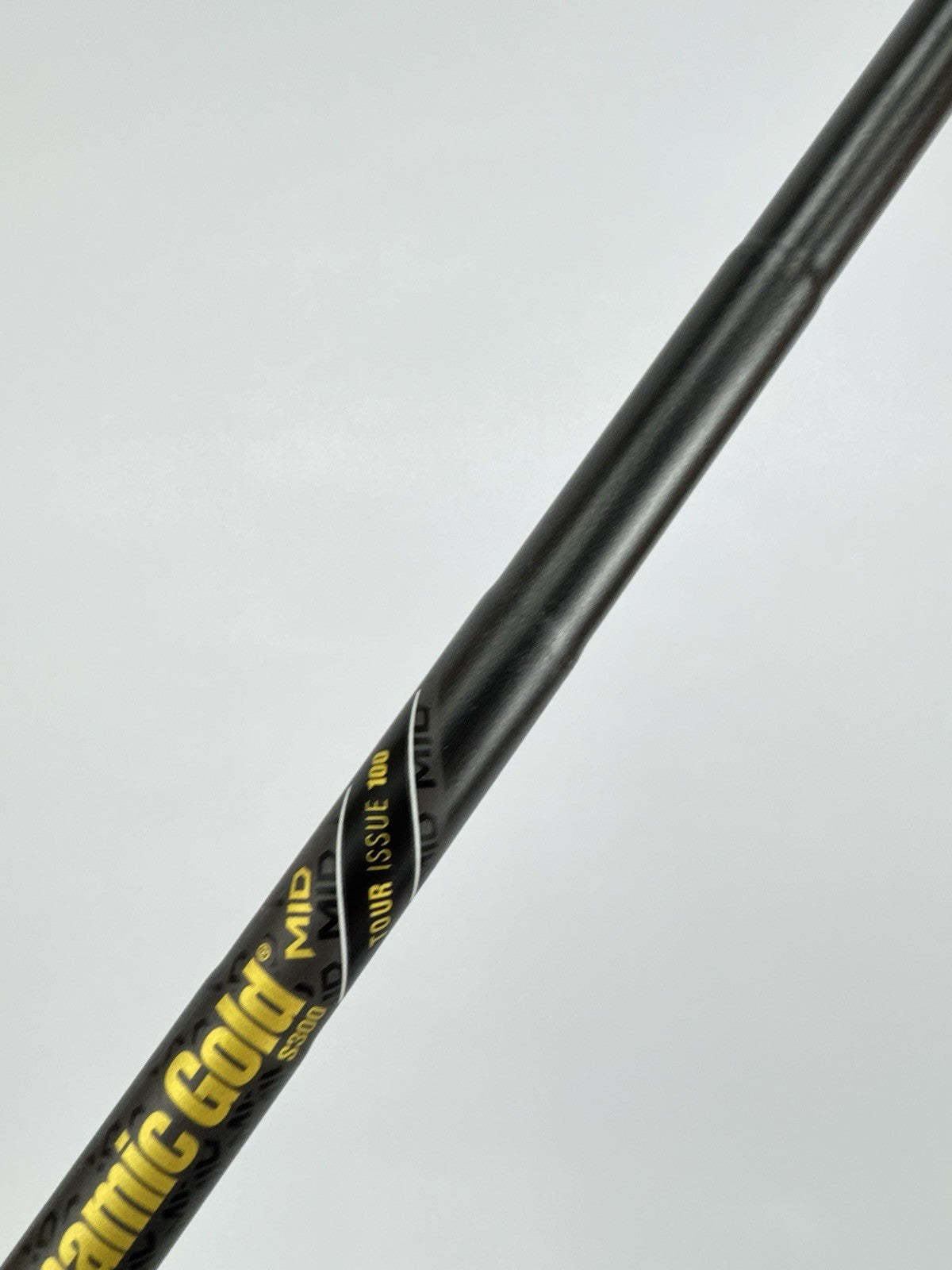 Dynamic Gold Tour Issue Iron Shaft Mid R300 Regular Steel Blackout 35.5” /316327