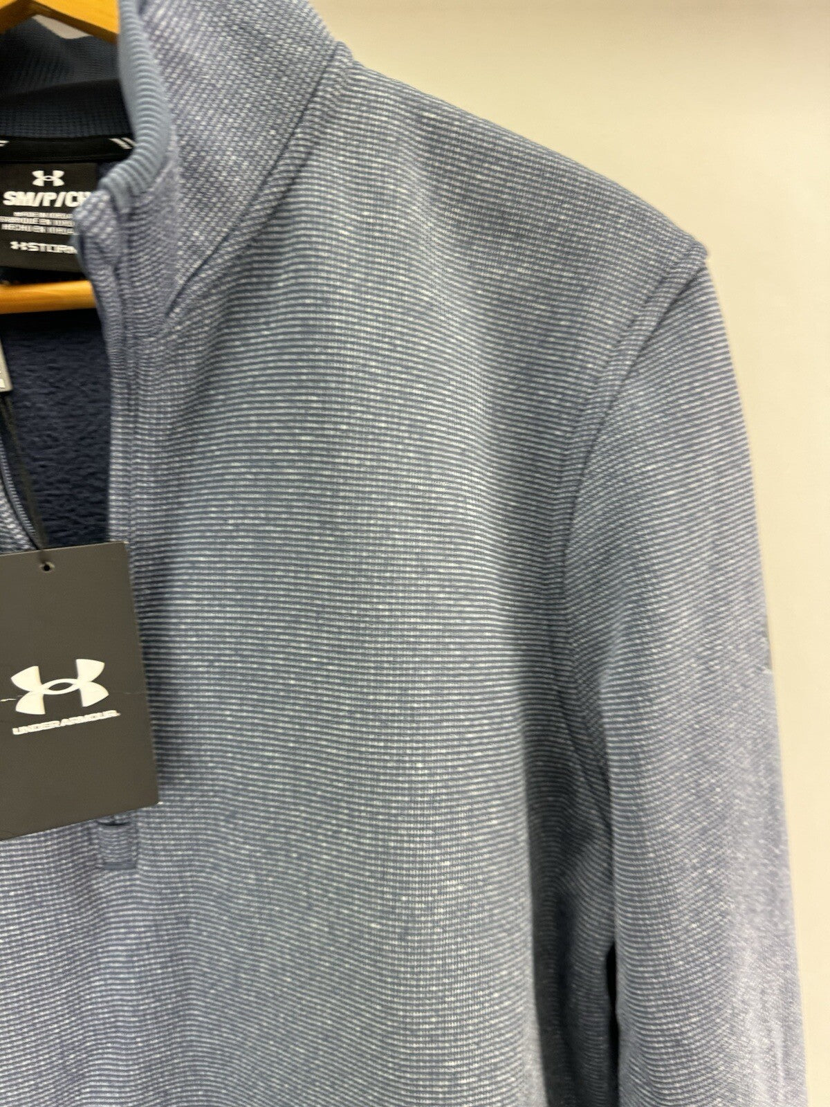 Under Armour Golf Pullover Storm 1/4 Zip /UK Small/Loose Fit /New /198375