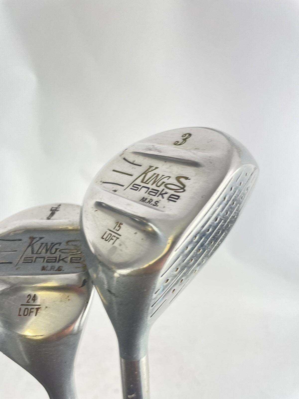 King Snake Ladies Fairway Set 3,5&7 Woods Ladies Graphite /New Grips /82793
