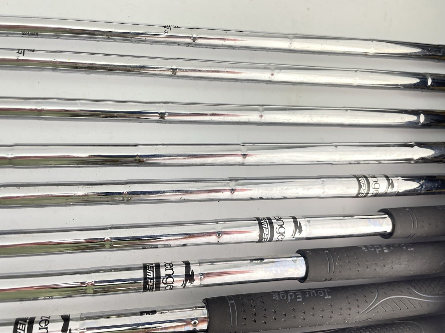 Mens Golf Package Set 12 Clubs Regular Flex /Right /New Grips /Cart Bag /2898211