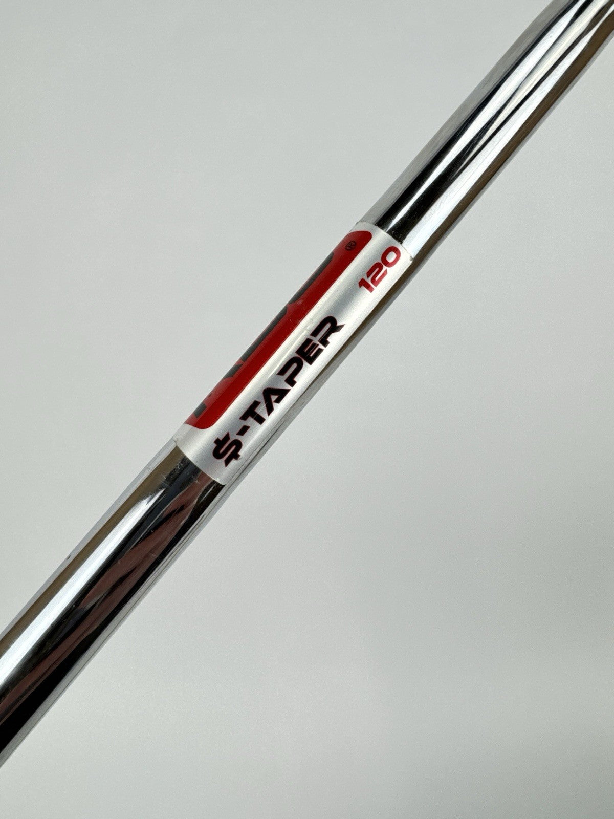 KBS $-Taper Iron Shaft 120 Stiff Flex Steel 35.5” /0.355 Tapered /312174