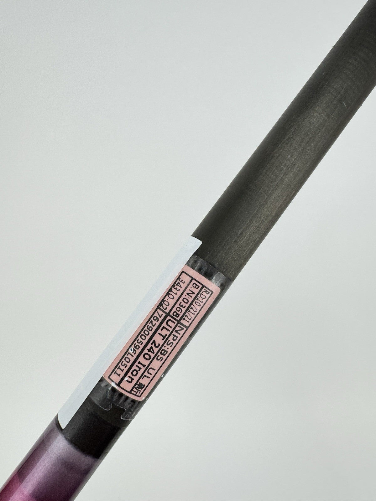 Ping ULT240 Lite Ladies Iron Shaft Graphite 35.25” /0.355 Tapered /3310211