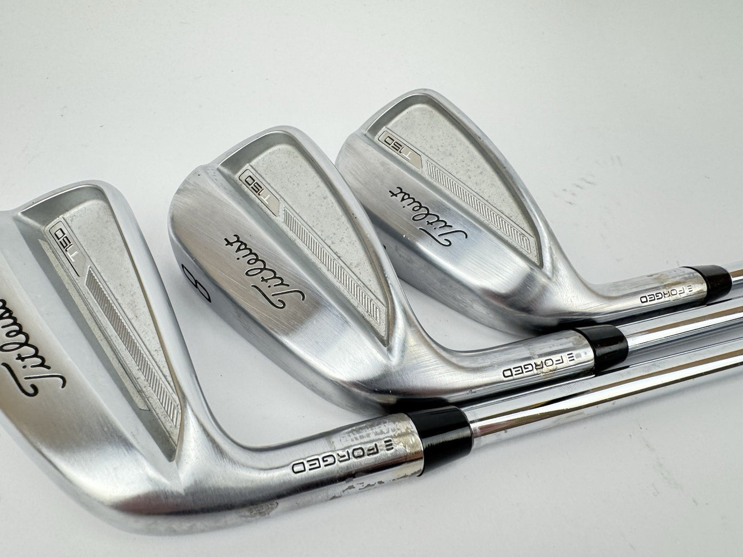 Titleist T150 Irons 6,8+PW Elevate MPH 95 Stiff Flex Steel /Left Handed /325692