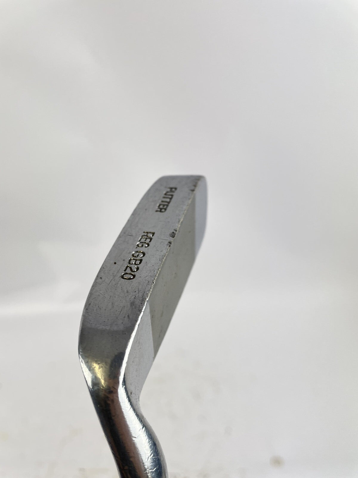 Custom Built Golf Gary Brewer Putter 35” Heel Shafted Blade /Right/New Grip/42024