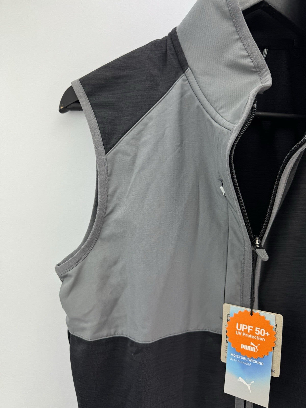 Puma Golf Cloudspun Vest Gilet Mens Full Zip UK Small (19) /New /284893