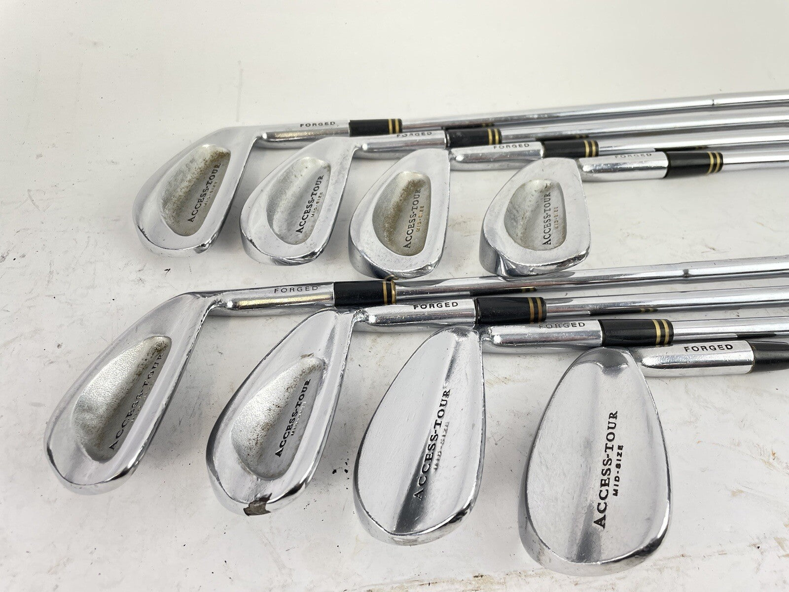 Ben Sayers Access-Tour Irons 3-PW S300 Stiff Steel /New Grips /33360