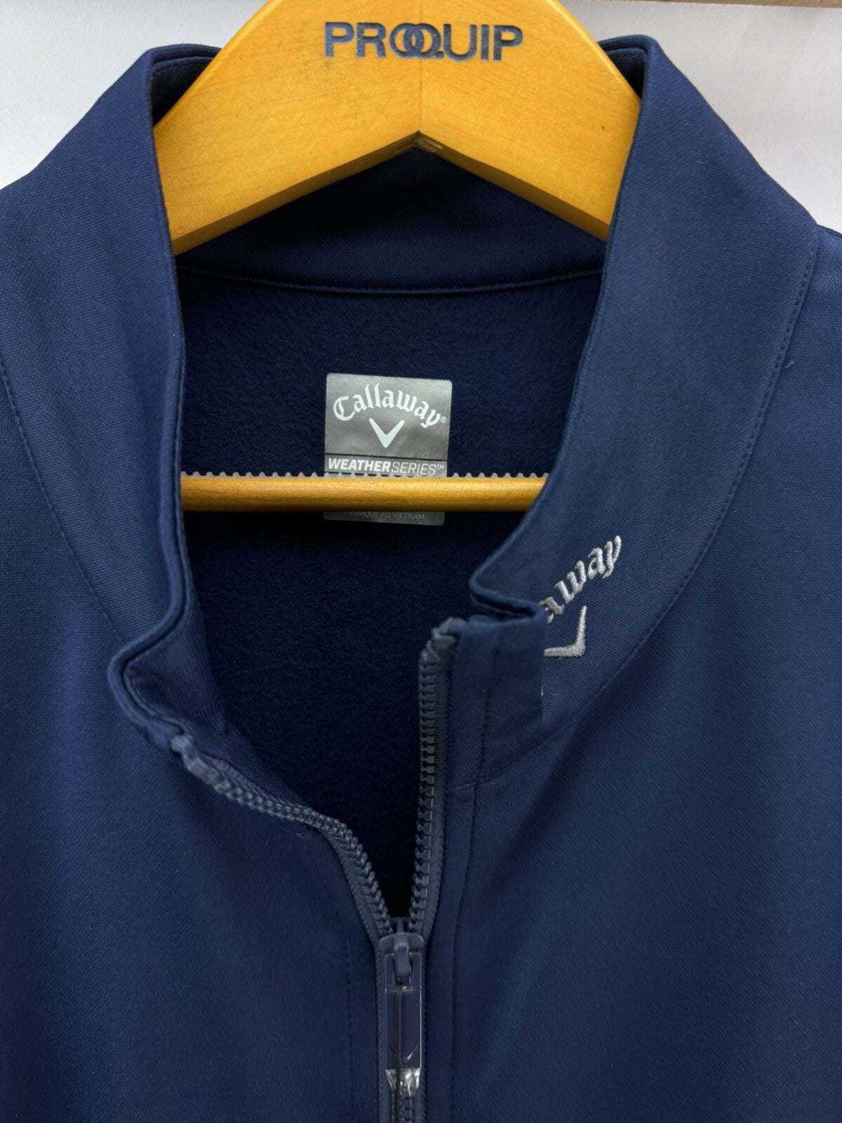 Callaway Mens Thermal Gilet High Gauge UK XXL /Full Zip /Navy /New /207169