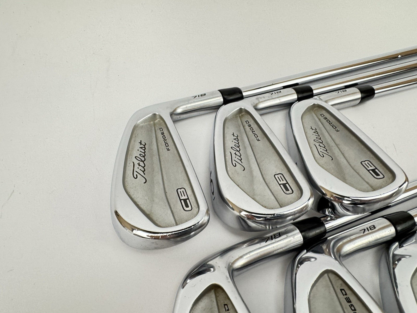 Titleist CB 718 Irons 5-PW Dynamic Gold X100 Steel +1” /Right Handed /345844