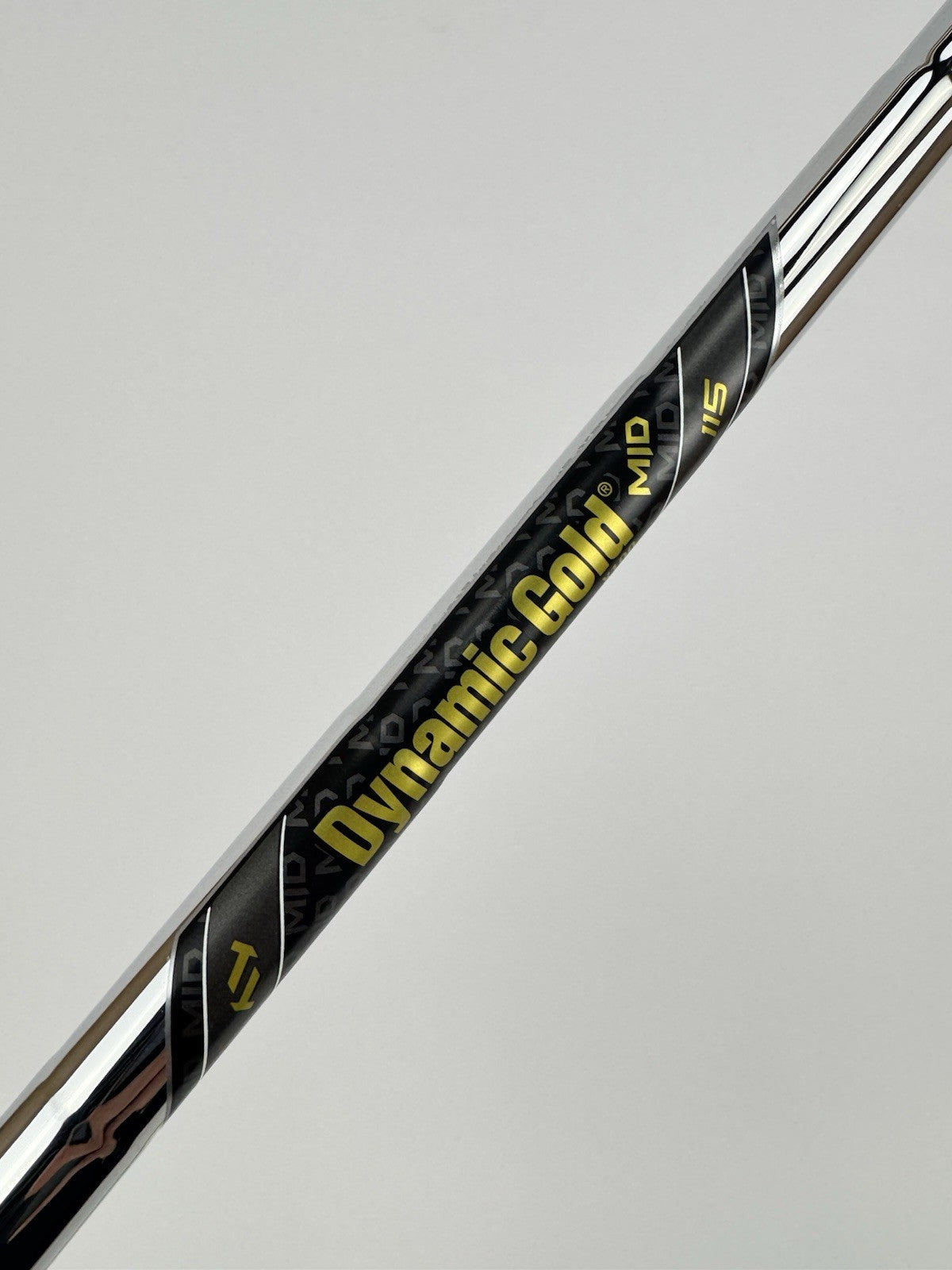 Dynamic Gold Mid 115 Iron Shaft X100 X Flex Steel 35.25” /0.355 Tapered /331151
