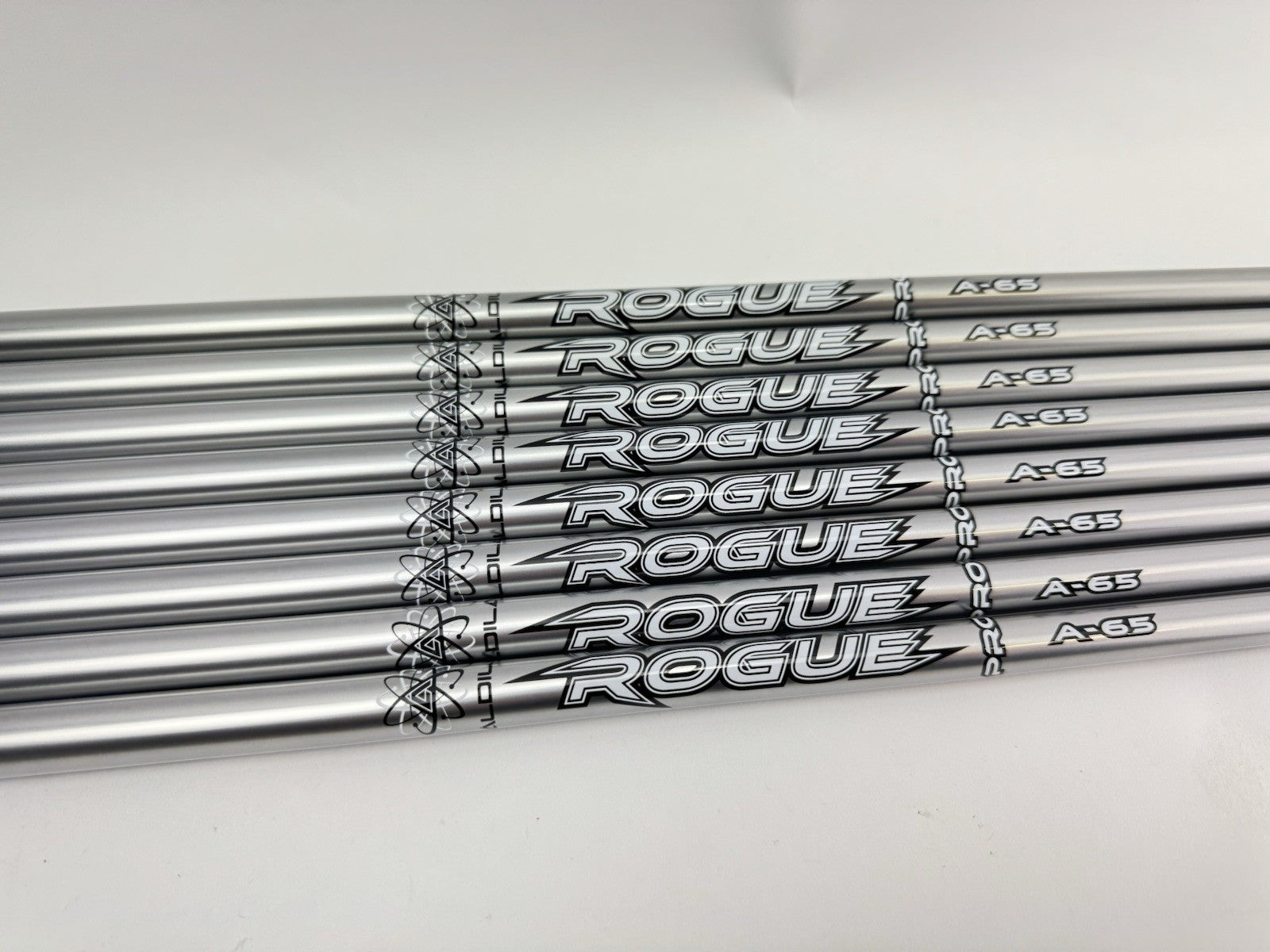 Aldila Rogue Pro Iron Shaft Set (8) 65 Senior Flex Graphite /0.370 Parallel /New1