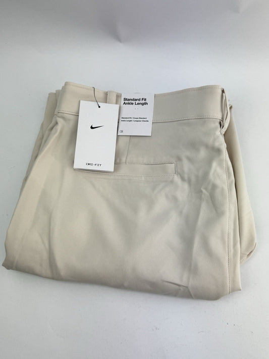Nike Golf Trousers Dri-Fit Victory Mens W38 L32 /Cream /New /298070