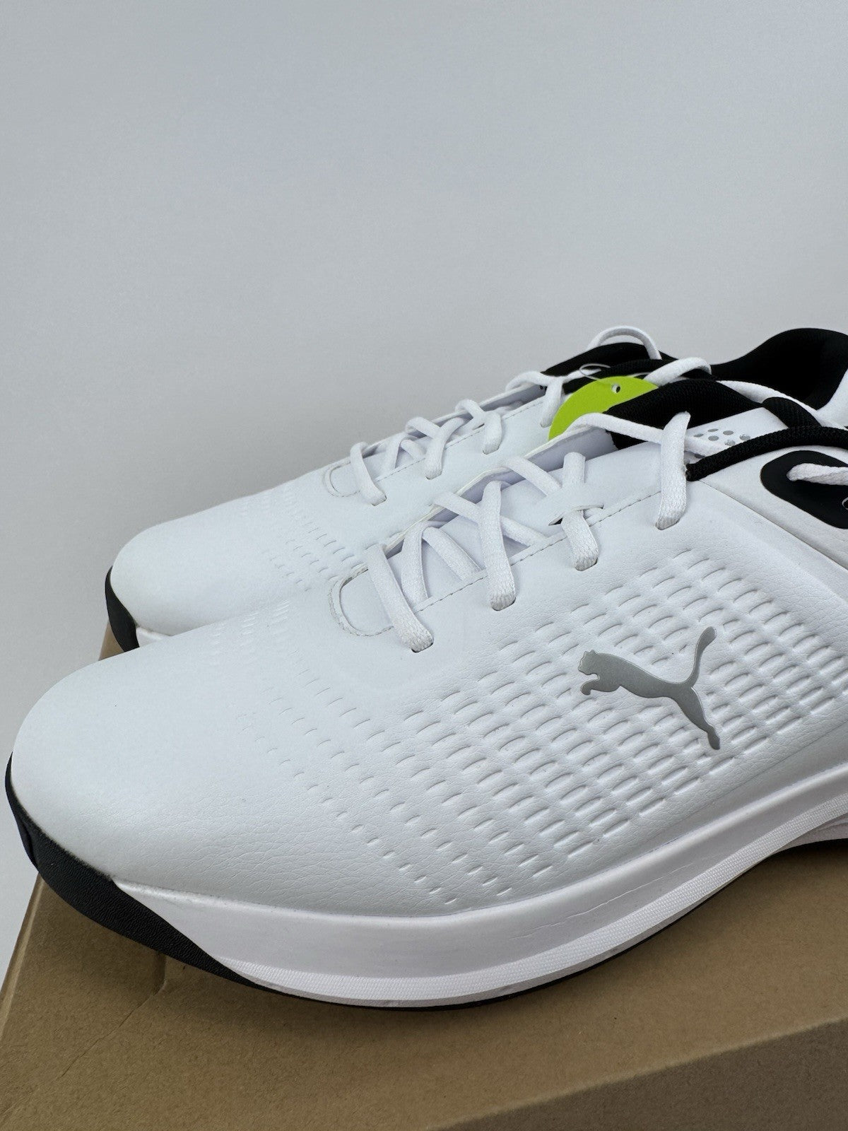 Puma Fusion Foam Fusion Plus Golf Shoes Mens Size UK 8 White Black Regular/321612