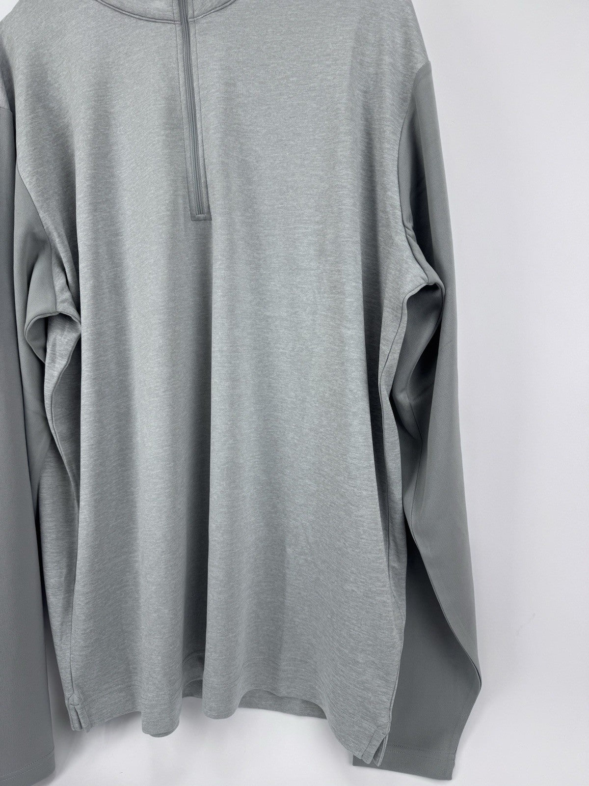 FootJoy Tonal Heather Chill-Out Pullover Mens Size 3XL Grey Long Sleeve/317143