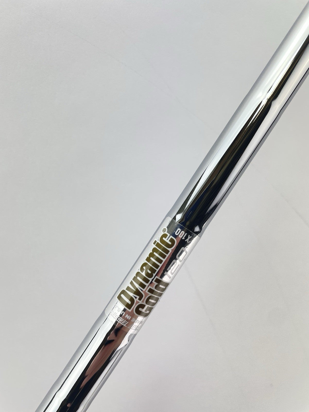 Dynamic Gold 120 Iron Shaft X100 X Flex Steel 35.75” /0.355 Tapered /270902
