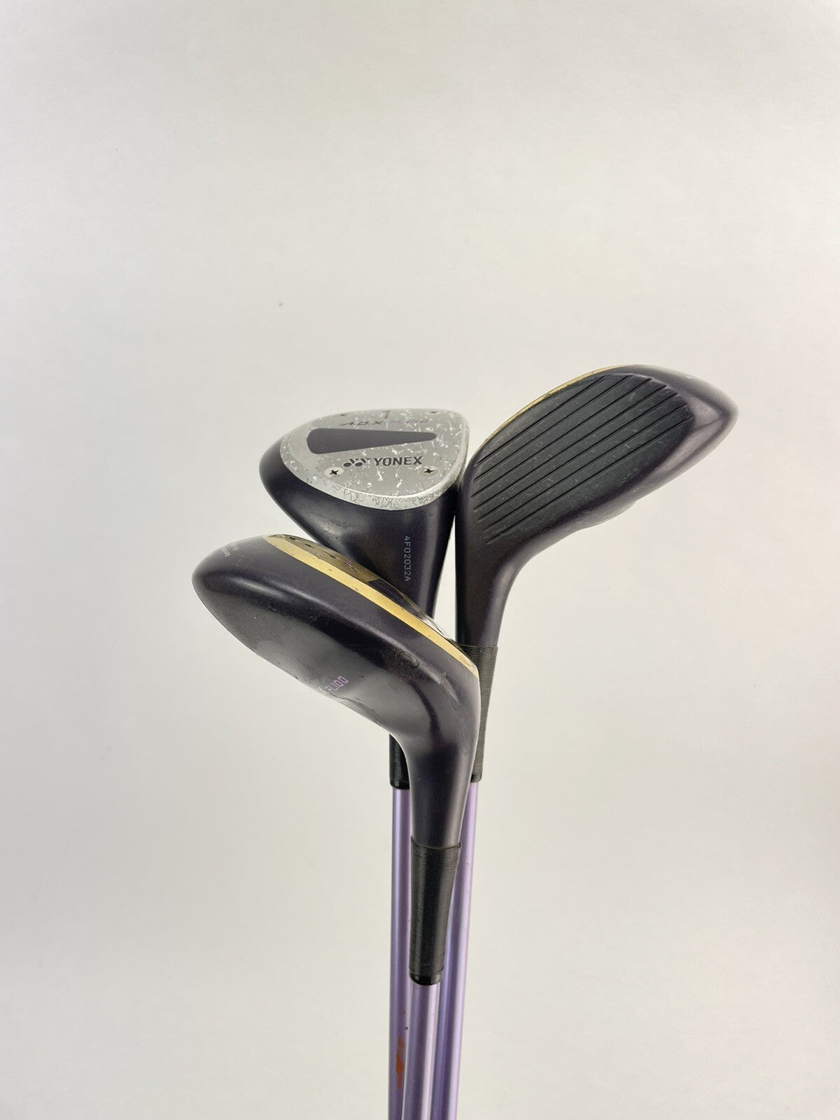 Yonex Driver Fairway Set Ladies Graphite Persimmon Style /Right /Lamkin /175649