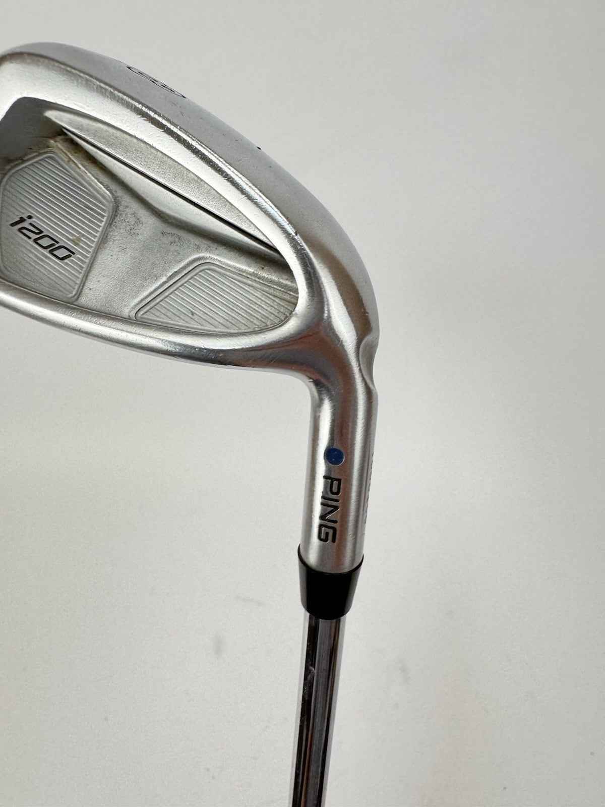 Ping i200 8 Iron Blue Dot AMT Black Regular Flex Steel /Right /New Grip /353182