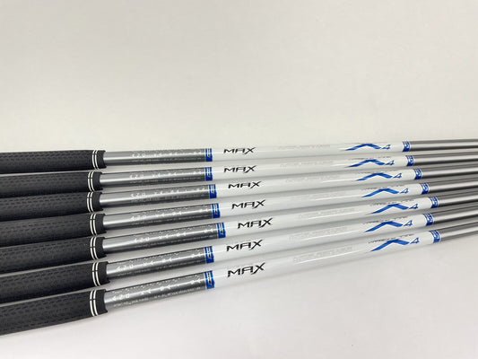 Matrix Senior Iron Shaft Set (7) 4-PW White Tie Graphite/Grips + Ferrules /325290