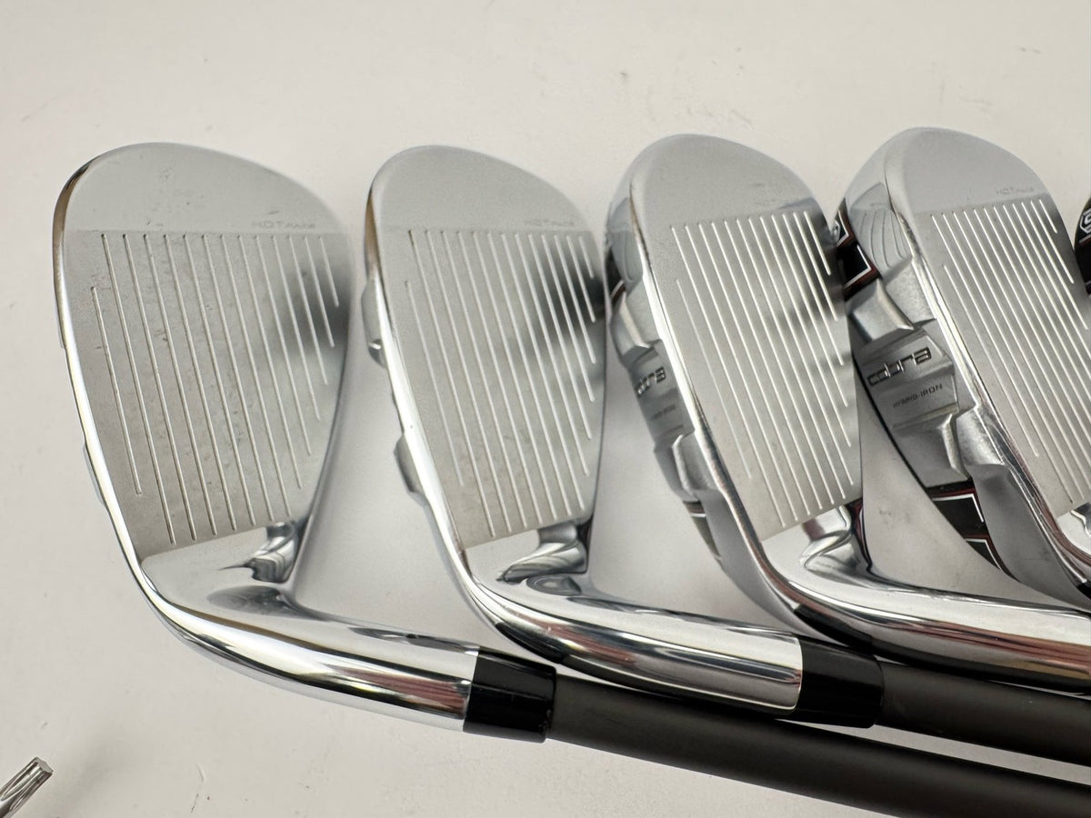 Cobra T-Rail Irons 6-PW Regular Flex Graphite Right Handed Excellent/373965