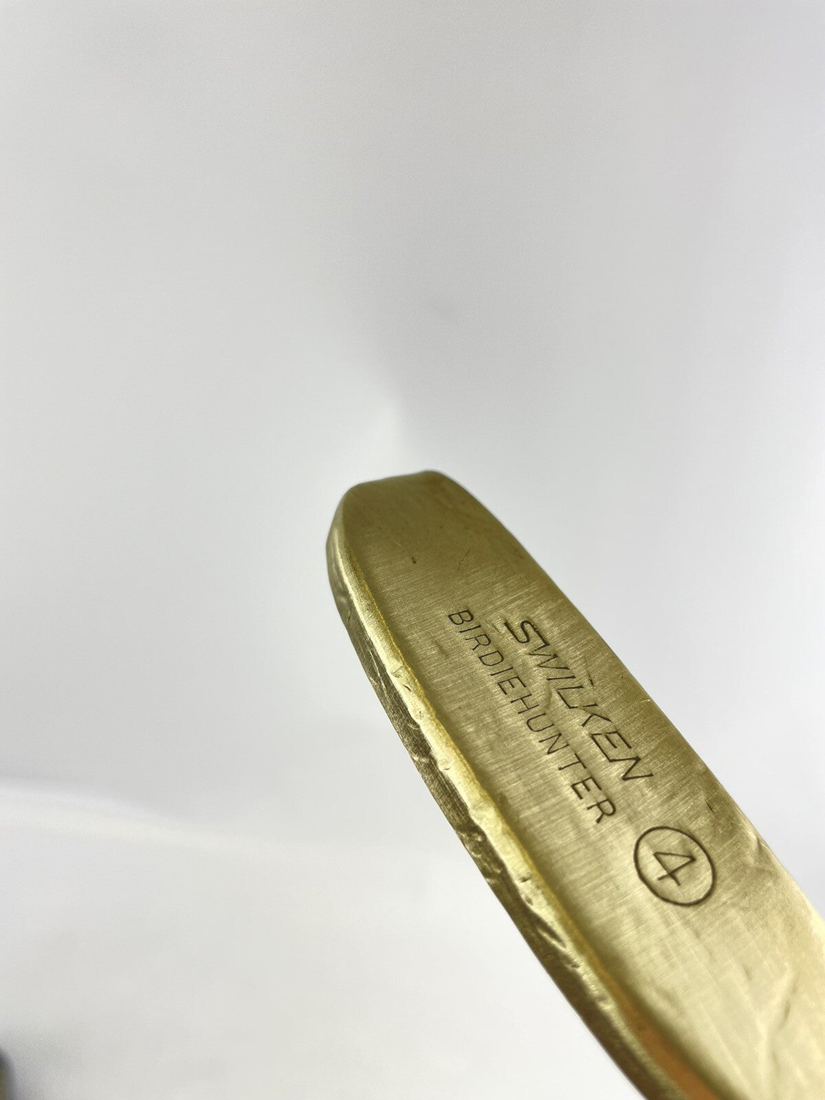 Swilken Birdiehunter Blade Putter Heel Shafted Napa 36.5” Steel /New Grip /68201