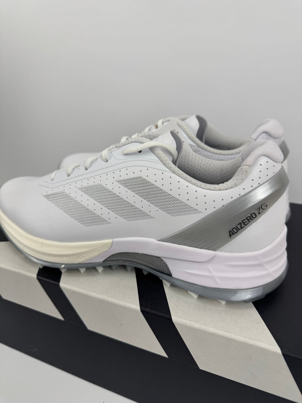 Adidas W Adizero ZG Golf Shoes Womens Size UK 6.5 White Lightweight/312451