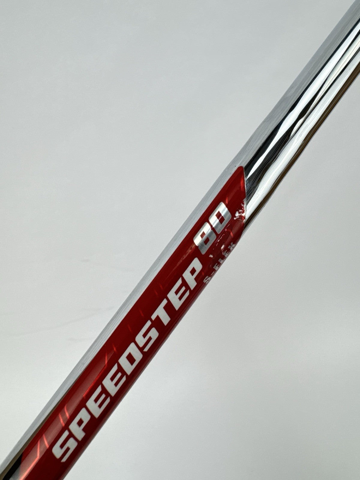 True Temper SpeedStep 80 Iron Shaft Stiff Flex Steel 35.25”/0.370 Parallel/345314