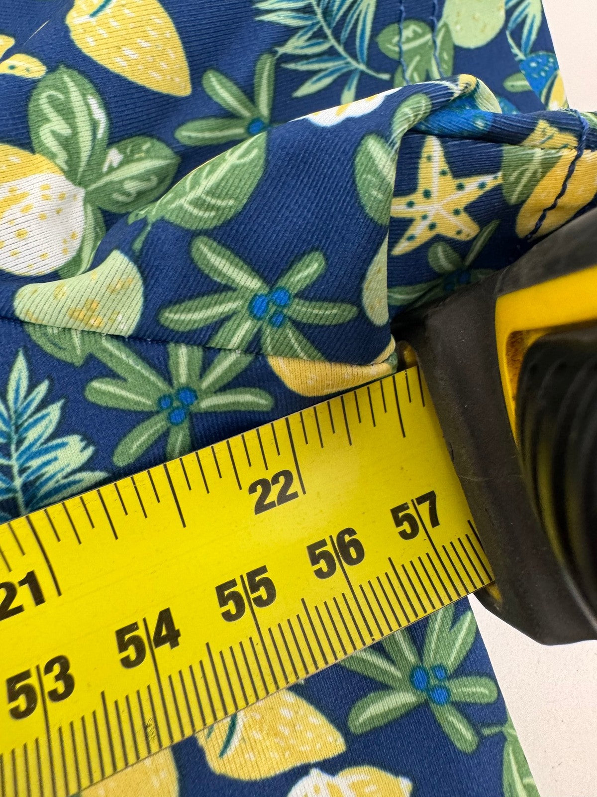 Original Penguin Galaxy Blue Short Sleeve Polo Mens Large Floral Pattern/352947