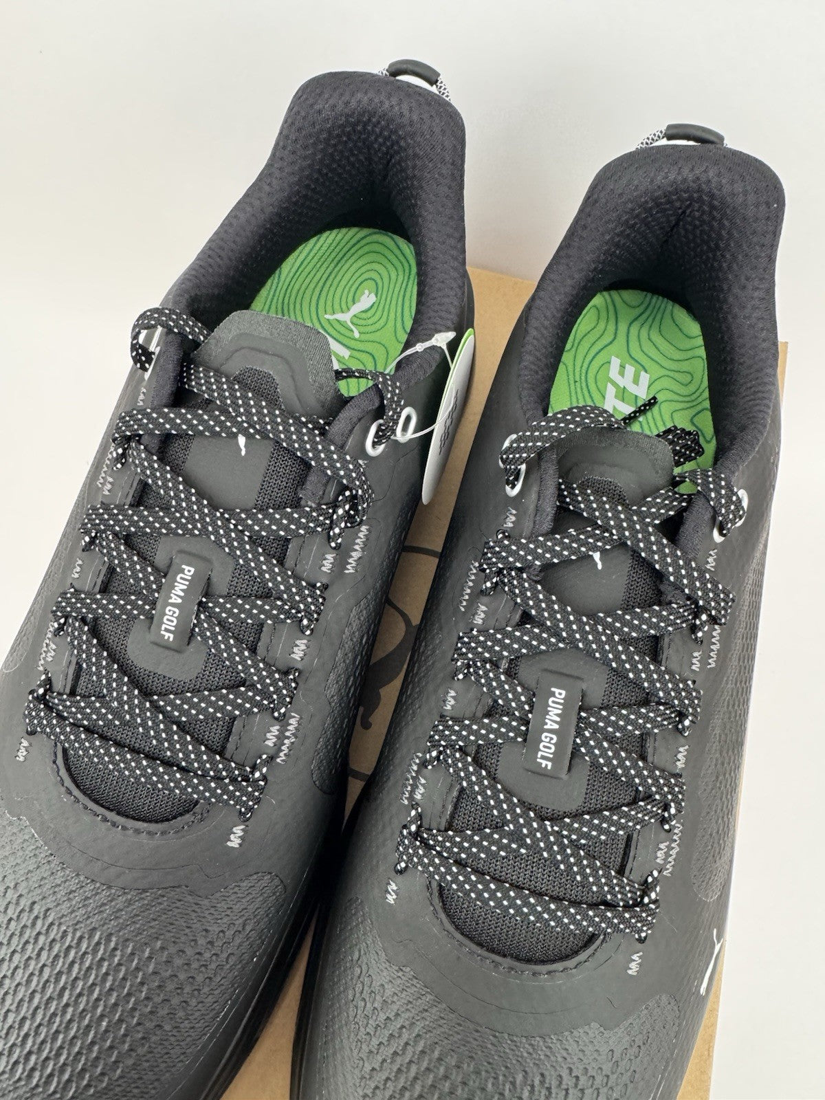 Puma IGNITE Elevate X Golf Shoes Men's Size UK 10.5 Black Waterproof/321004