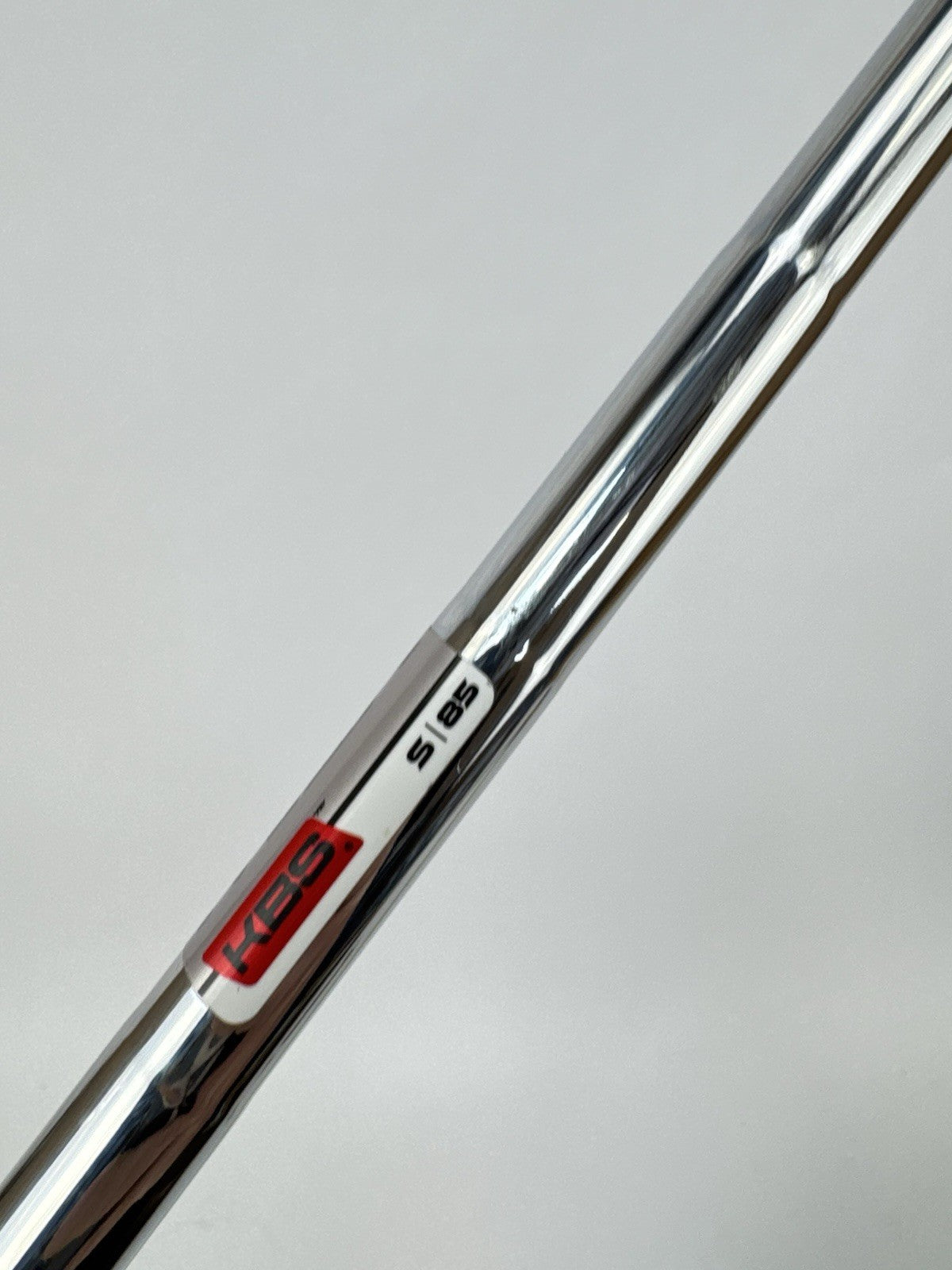 KBS Max 85 Iron Shaft Stiff Flex Steel 36” /0.370 Parallel /338845