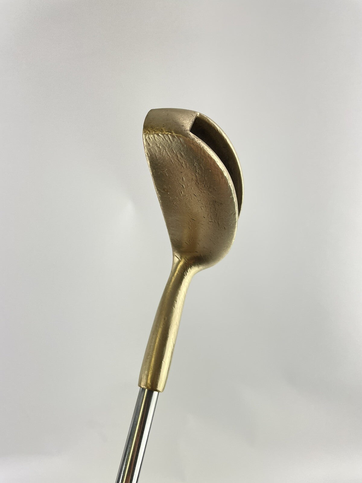 Dunlop Golden Arrow Putter 35” Heel Shafted Brass /Right Handed /New Grip /614413