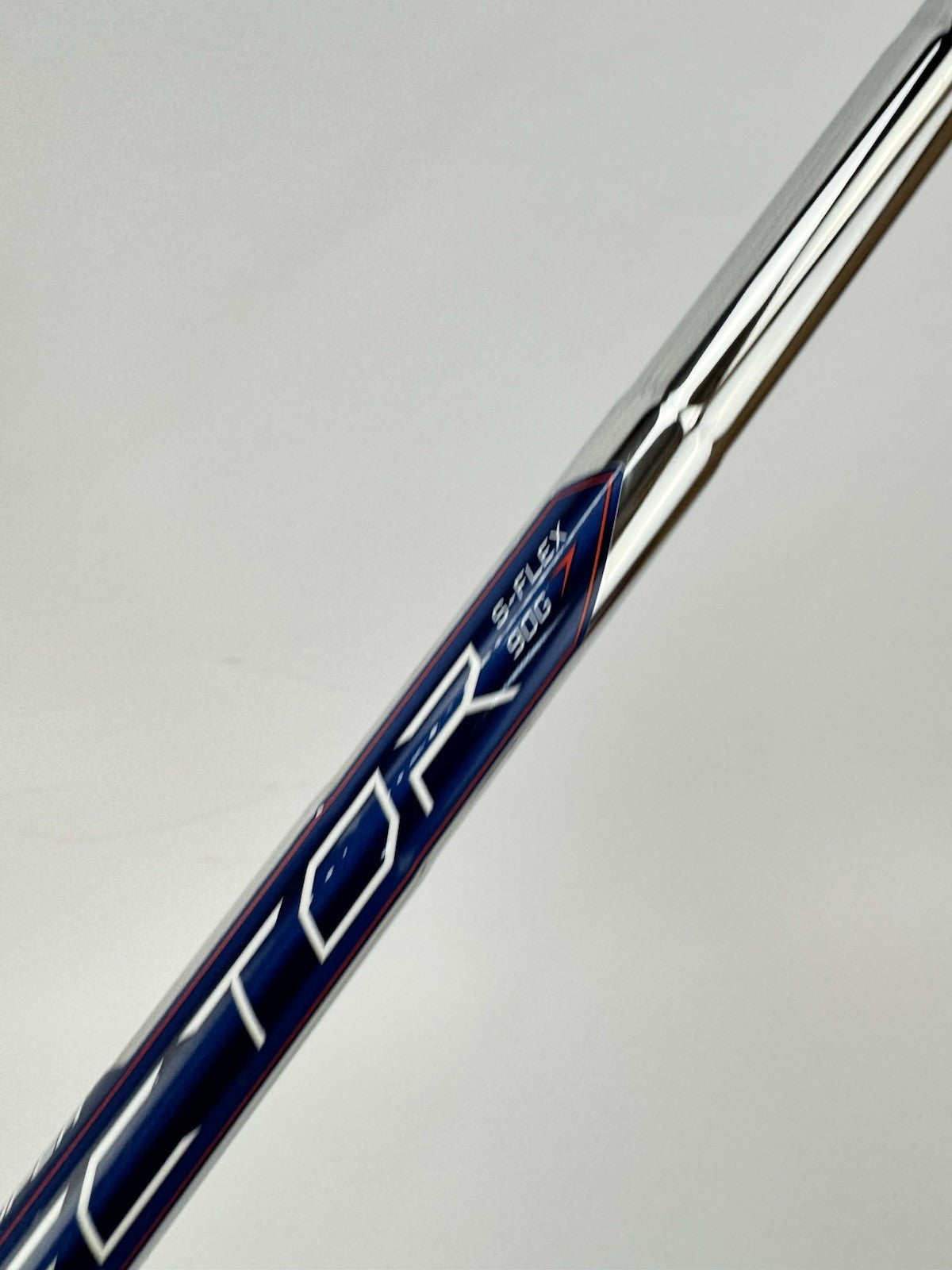 True Temper Vector Iron Shaft 90G Stiff Flex Steel 36” /0.370 Parallel /346263