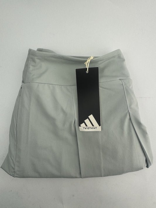 Adidas Women’s Ultimate365 Tour Pleated Skort Size UK Medium Grey/ New /309680