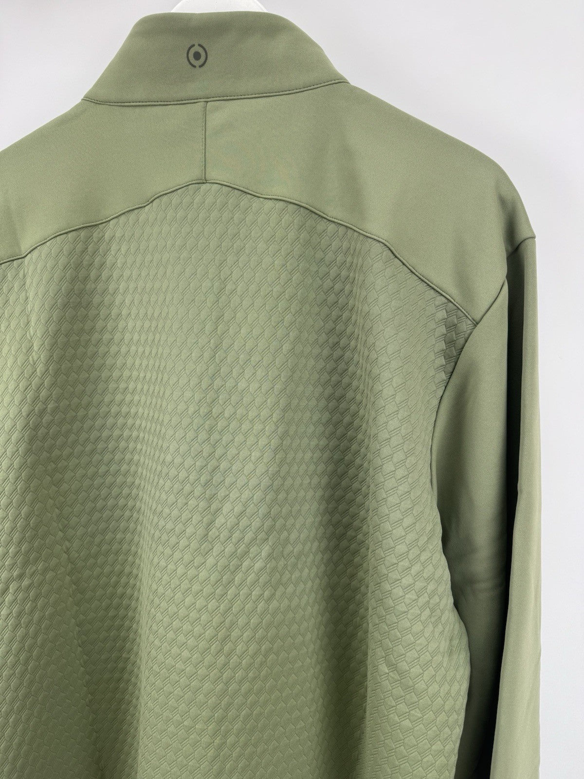 PING Nolan P03766 Quarter Zip Pullover Mens Large Water Resistant Green/3172214