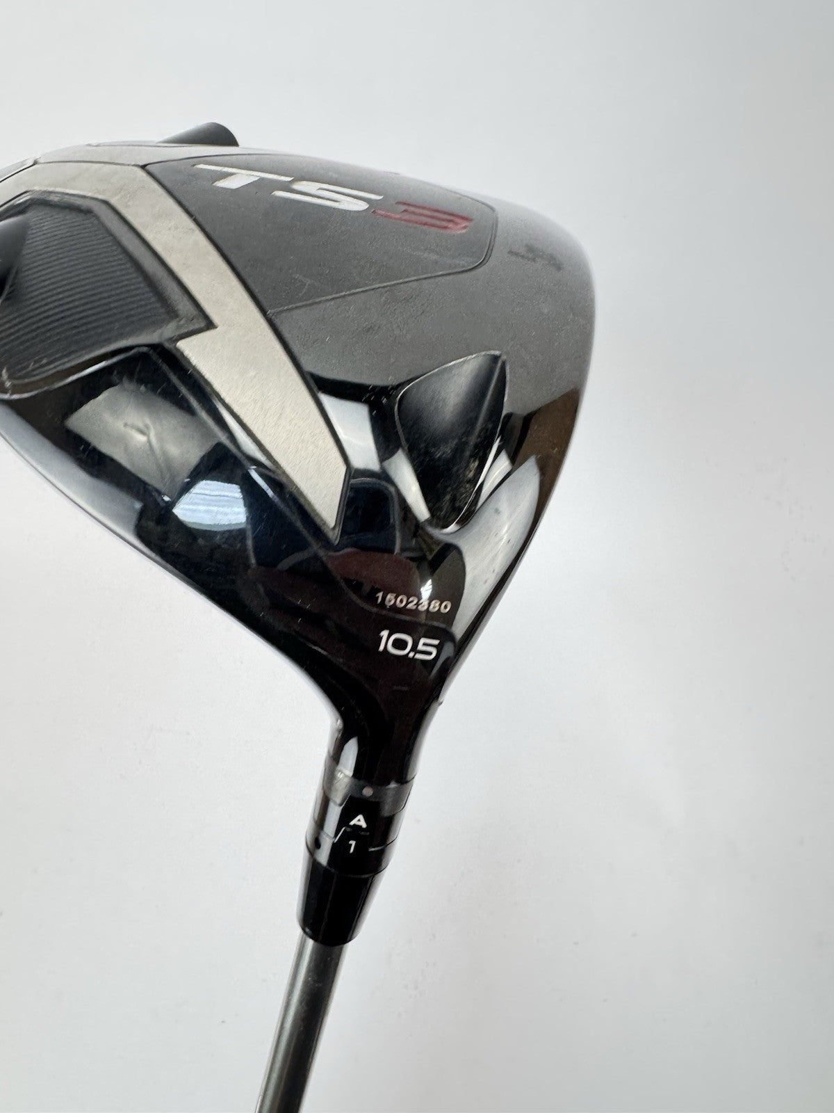 Titleist TS3 Driver 10.5* UST Helium F4 Stiff Graphite /New Shaft + Grip /348804