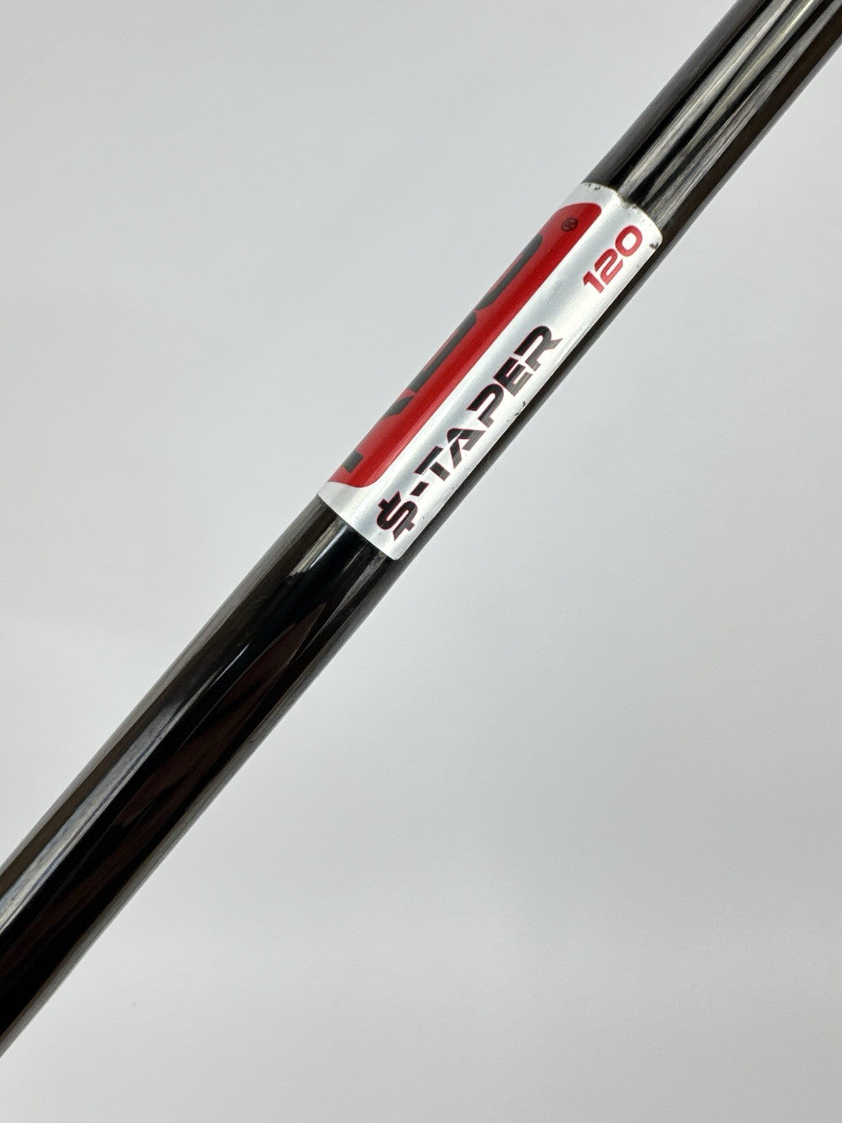 KBS $-Taper 120 Blackout Iron Shaft Stiff Flex Steel 36” /0.355 Tapered /327384
