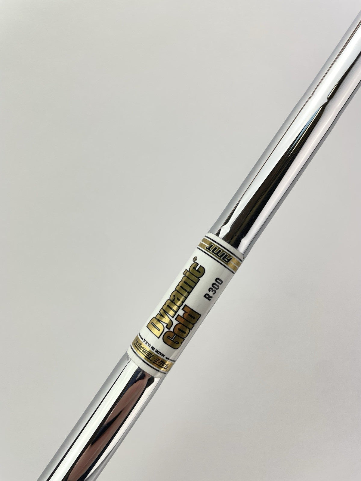 Dynamic Gold AMT Iron Shaft Regular Flex Steel 35.5” /0.355 Tapered /296124