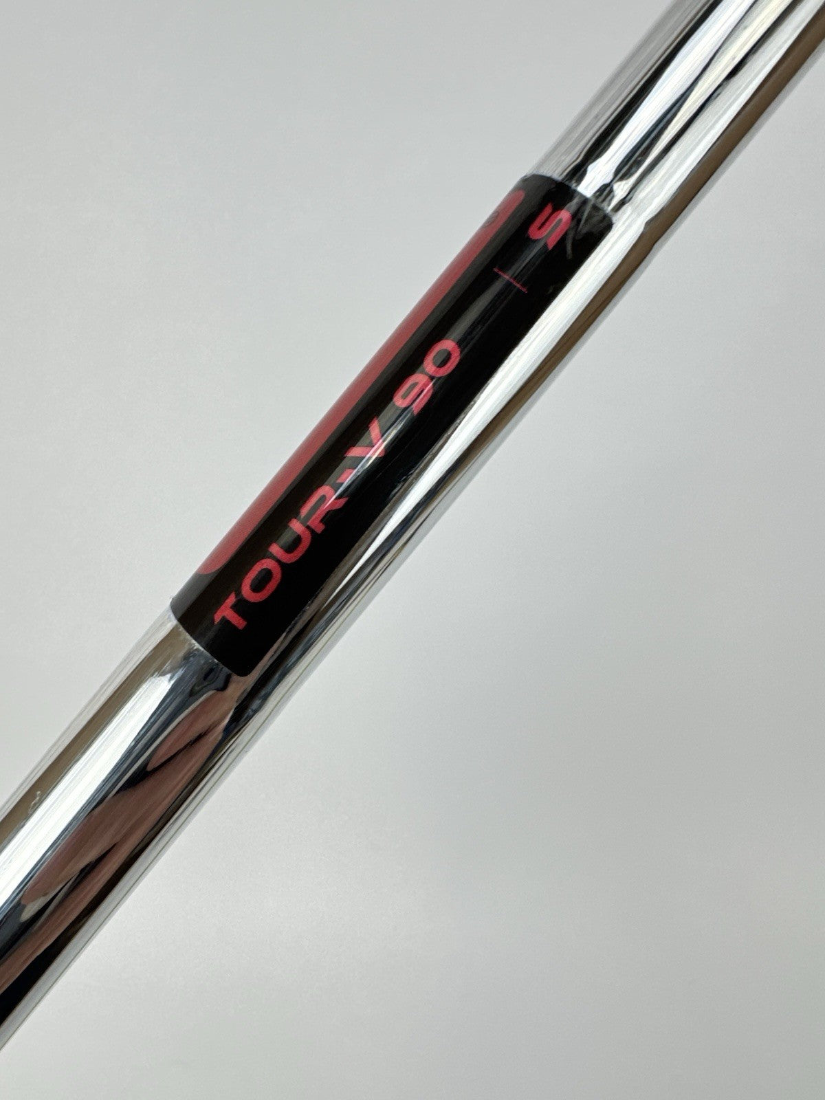 KBS Tour-V 90 Iron Shaft Stiff Flex Steel 35” /0.370 Parallel /338375