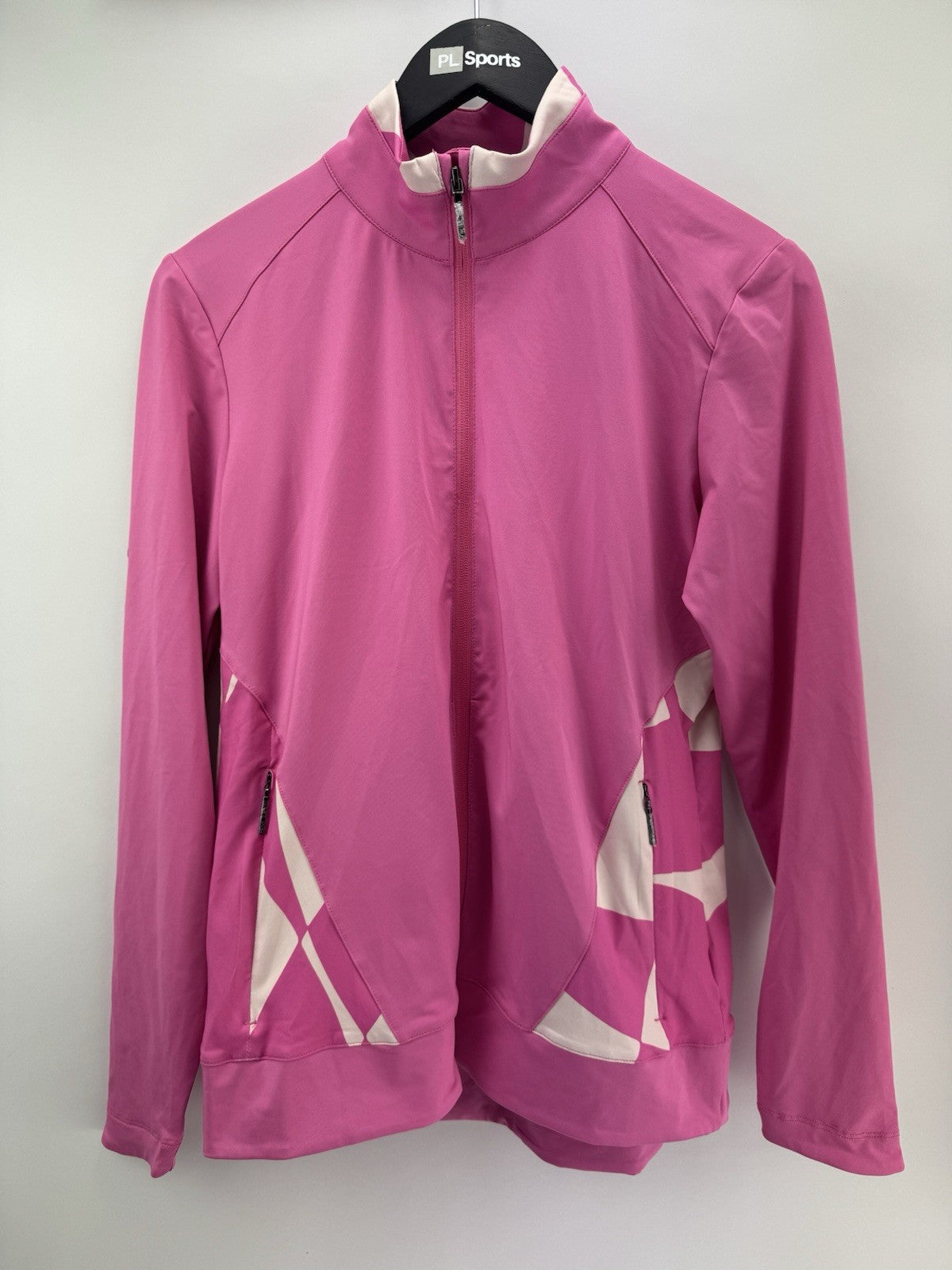 Ping Golf Womens Jacket Oria Full Zip UK 10 /Long Sleeve /Pink /New /309190