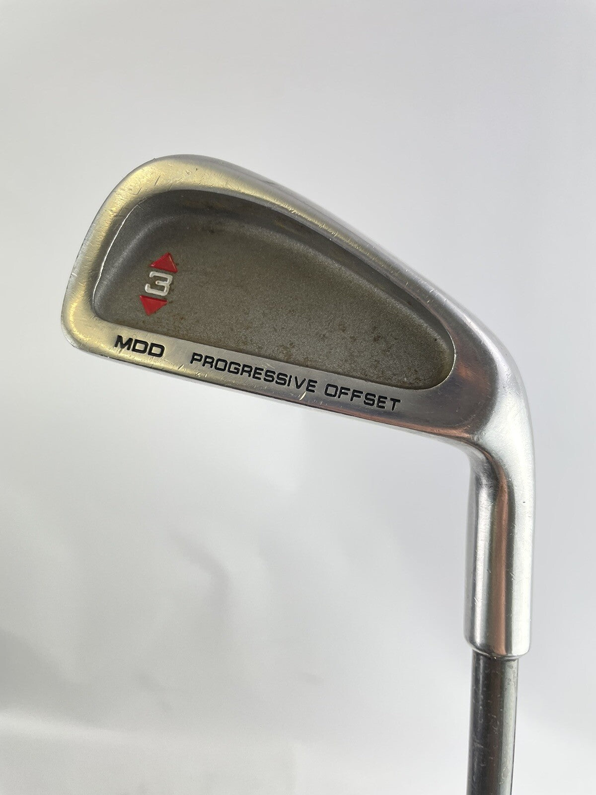 MDD Golf 3 Iron Offset 21* Custom Boron Graphite Stiff /Right /New Grip /84390
