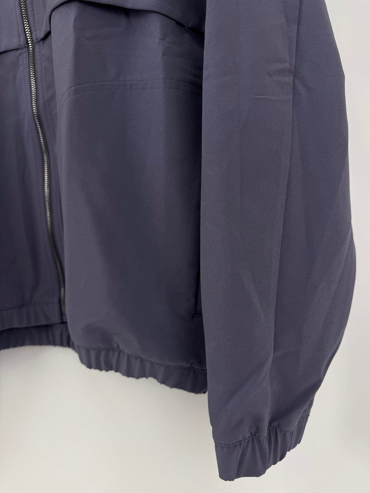 Adidas Golf Windbreaker Jacket Men's Small Purple Full Zip Lightweight/325116