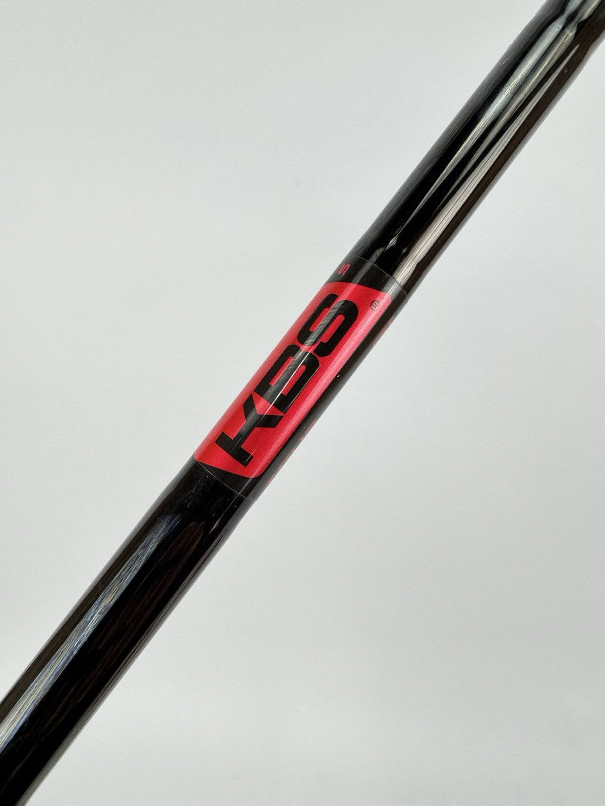 KBS Tour Blackout Iron Shaft Stiff Flex Steel 35.25” /0.355 Tapered /316922