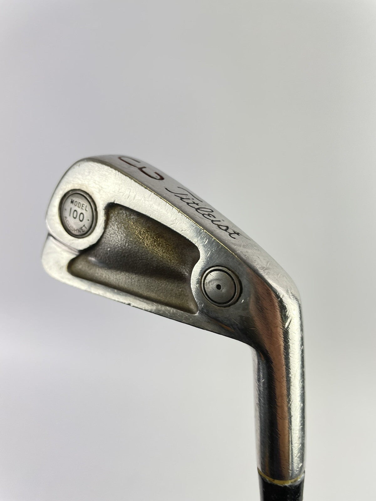 Titleist Blade 3 Iron Blade Acushnet Model 100 Regular Steel /New Mid Grip /44802