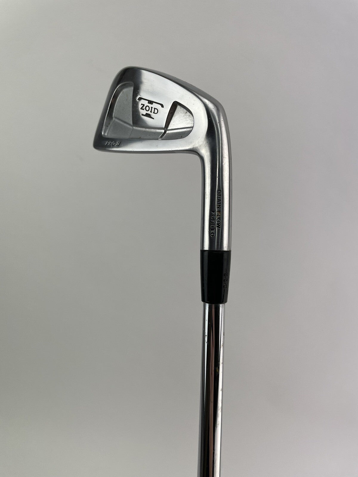 Mizuno T-Zoid 3 Iron Pro-II Forged S300 Stiff Steel /Right Hand /New Grip /186322