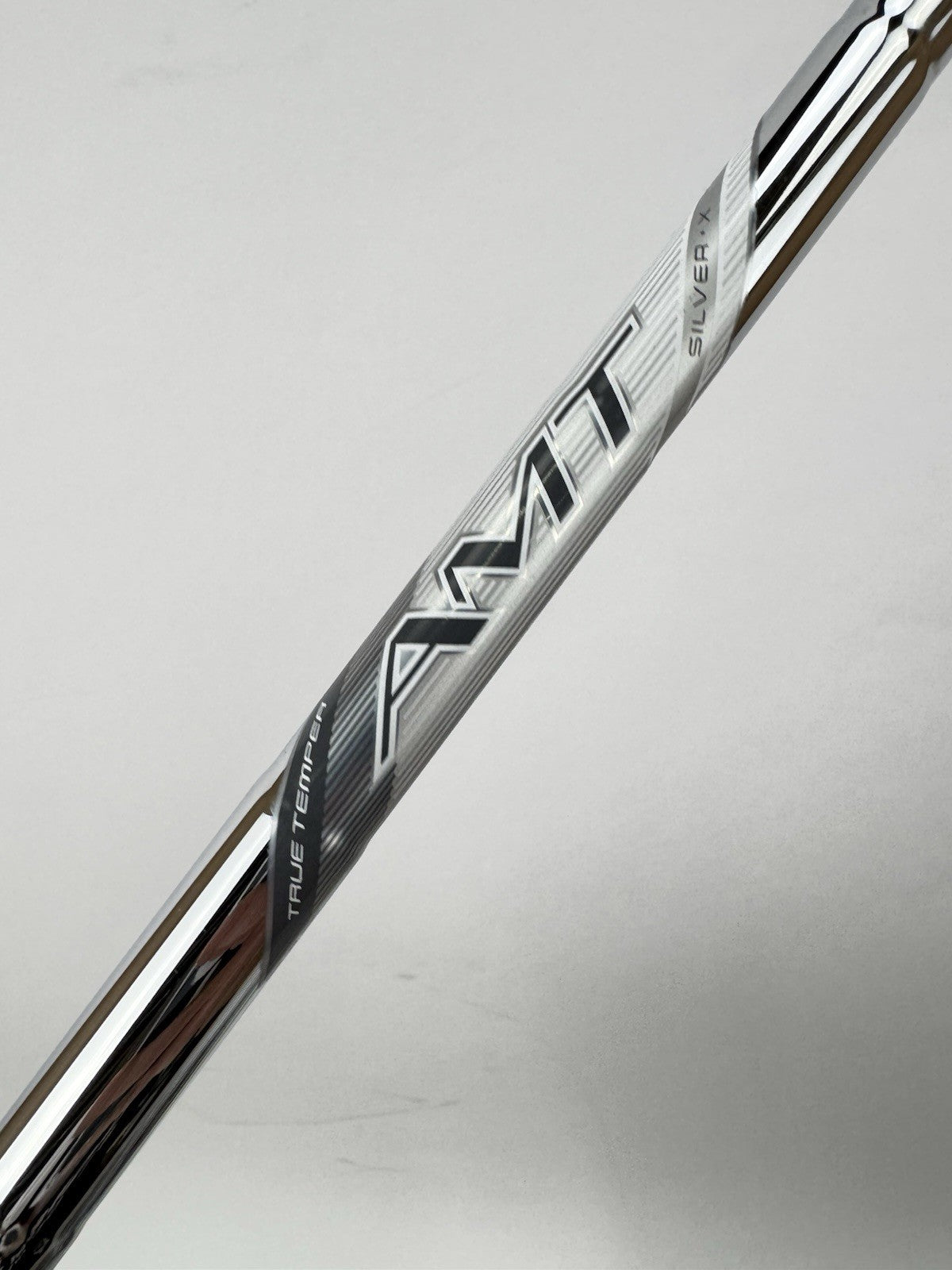 True Temper AMT Silver Iron Shaft X Flex Steel 35” /0.355 Tapered /348022
