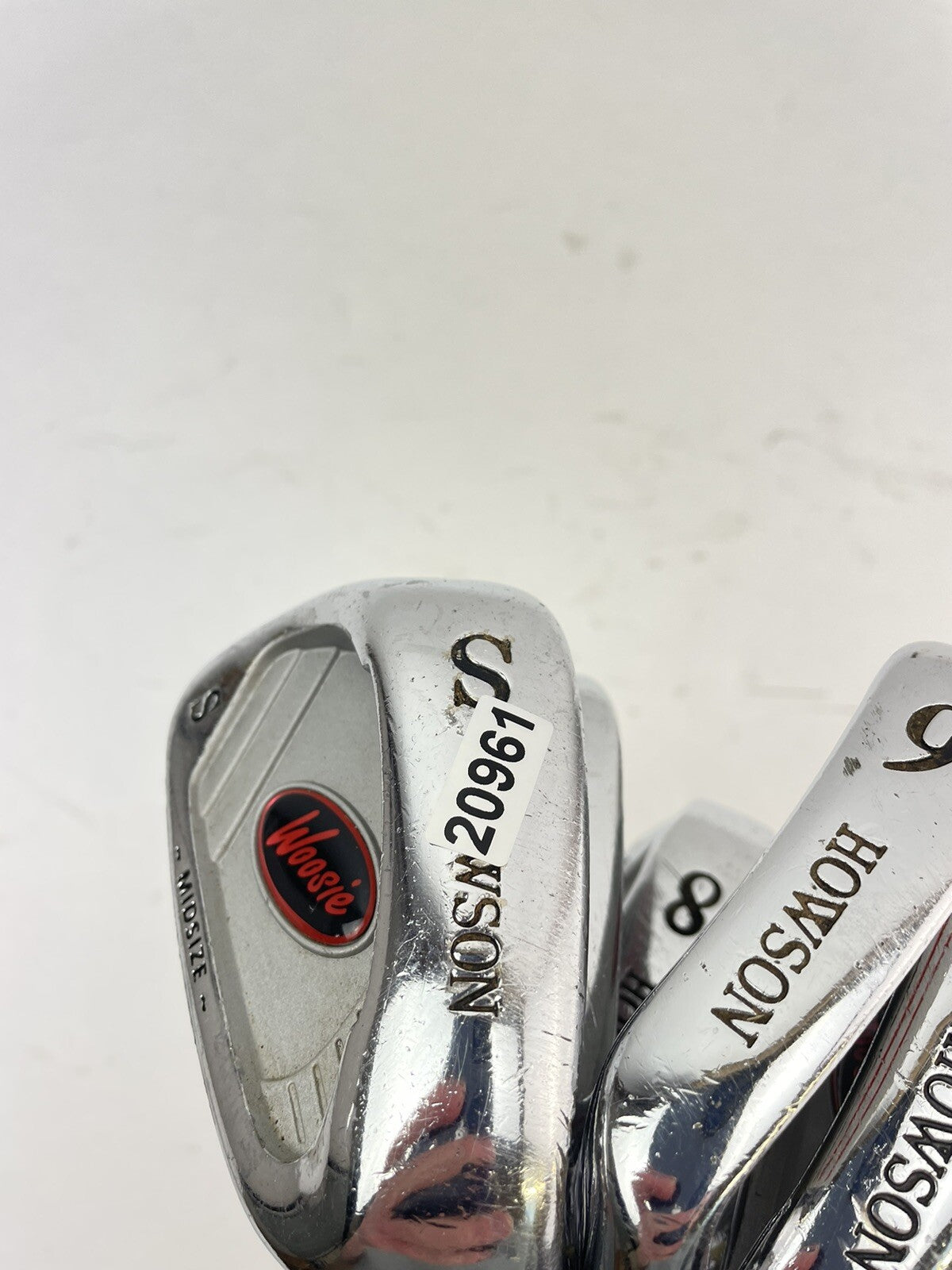 Howson Golf Iron Set 3-9+SW Woosie Regular Steel /Right /New Grips /2096117