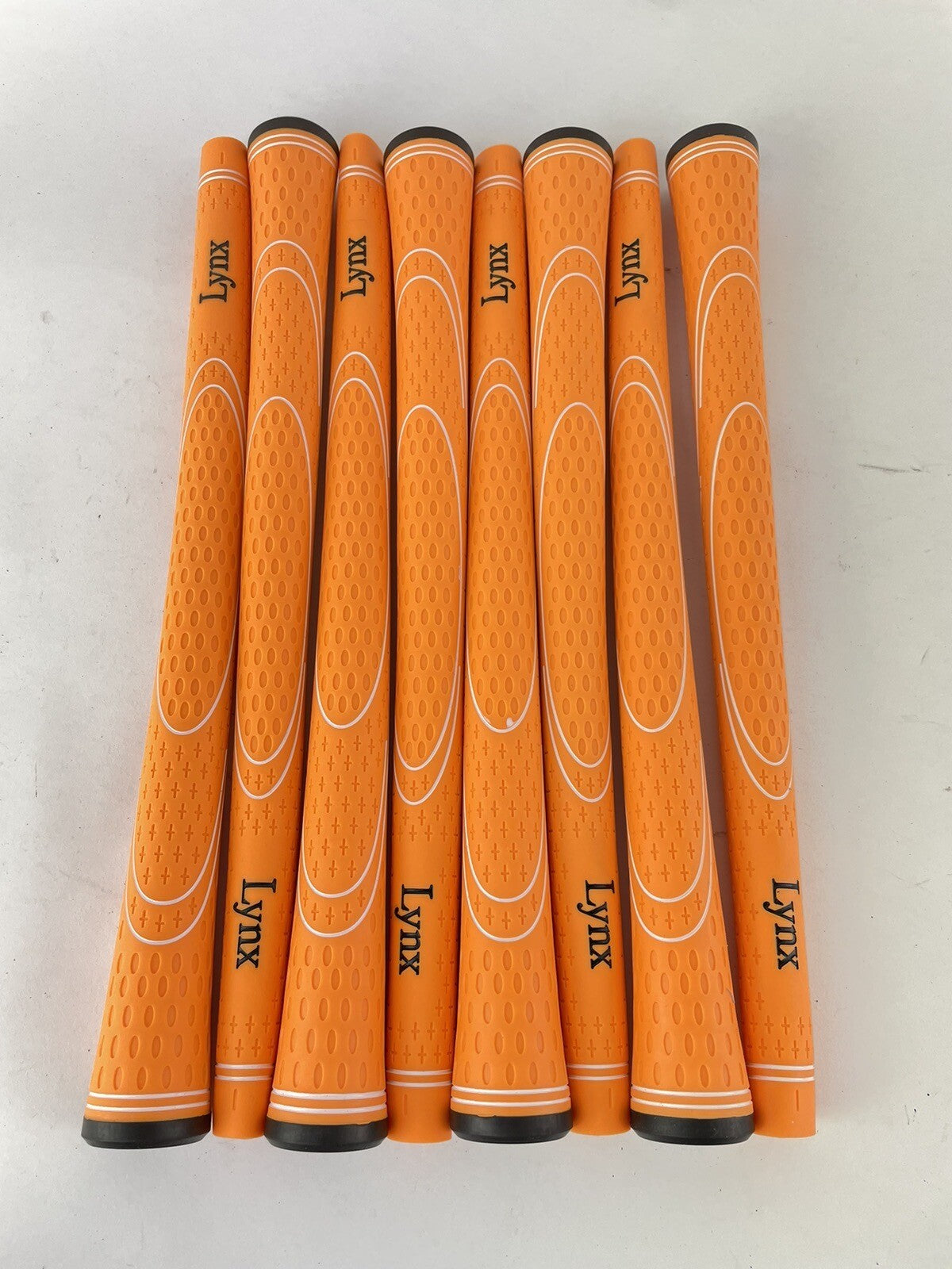Lynx Golf Grips Mens (8) Orange/Black /Standard Size /Brand New1