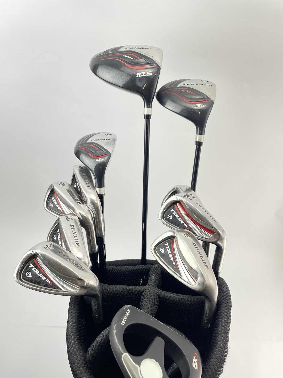 Dunlop Golf Package Set 11 Clubs Regular Flex Graphite /Right /Stand Bag /285561